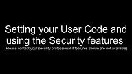 Security and User Codes